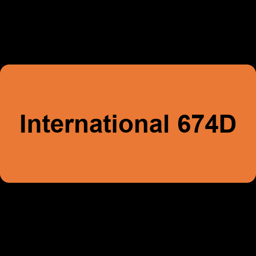 International 674D
